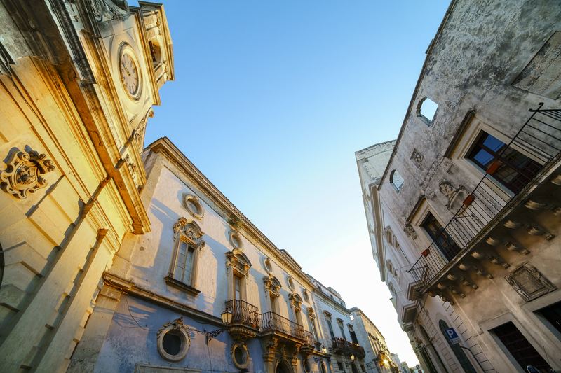 Scorcio della città di Galatina